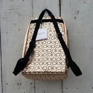 Calvin Klein | Bags | Calvin Klein Ck Gold Metallic Logo  display picture 1